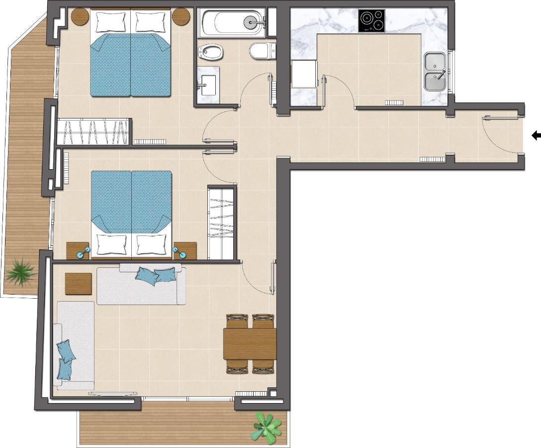 Appartement Tropic Lloret de Mar