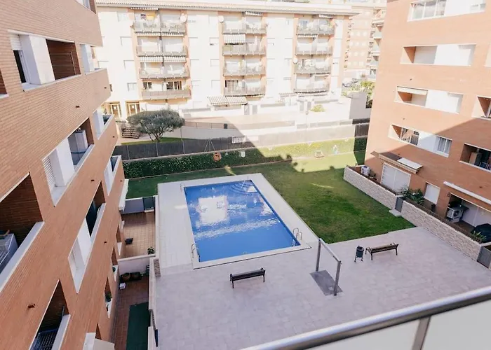 2 Bedroom Apartment Lloret De Mar Terrace & Pool