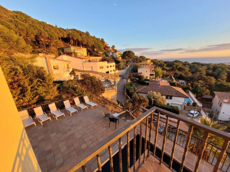 Mare Nostrum,12 Personen, Panoramisch Zeezicht Vakantiehuis Lloret de Mar