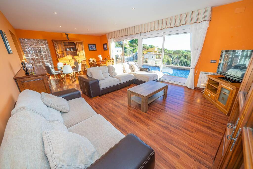 Mare Nostrum,12 Personen, Panoramisch Zeezicht Vakantiehuis Lloret de Mar