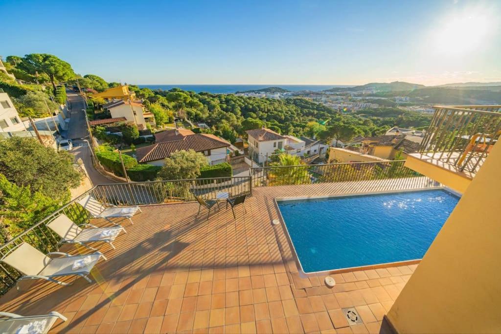 Vakantiehuis Mare Nostrum,12 Personen, Panoramisch Zeezicht Lloret de Mar