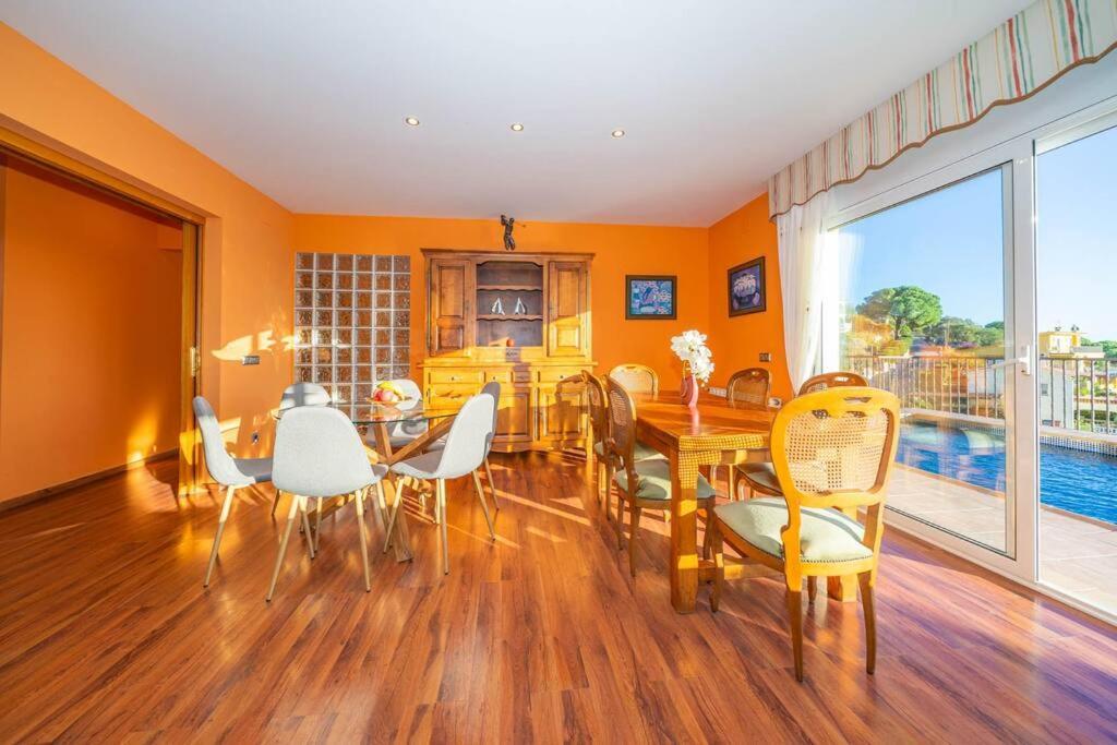 Mare Nostrum,12 Personen, Panoramisch Zeezicht Vakantiehuis Lloret de Mar