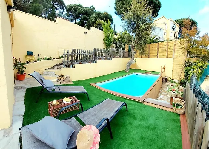 Anglada Villa Con Piscina Privada, Vistas Al Mar